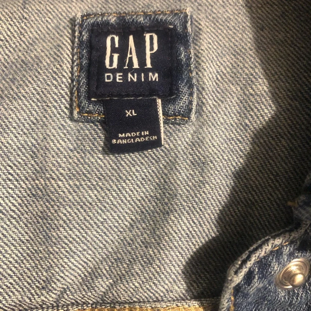 GAP Kids Classic Light Wash Denim Jacket - Blue